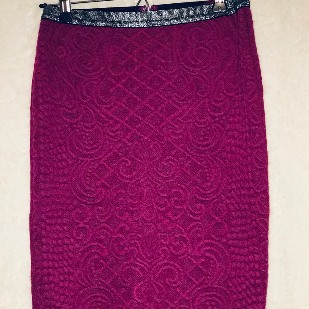 Anthropology Pencil skirt